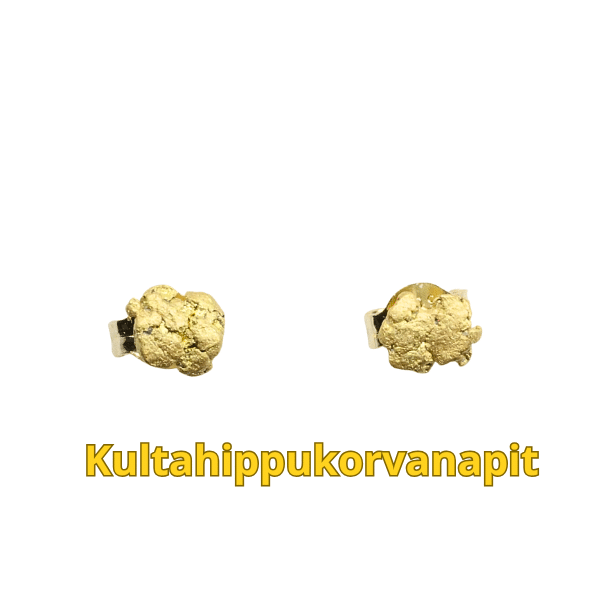 Kultahippu korvanapit 4-5mm Arctic Gold Lemmenjoki