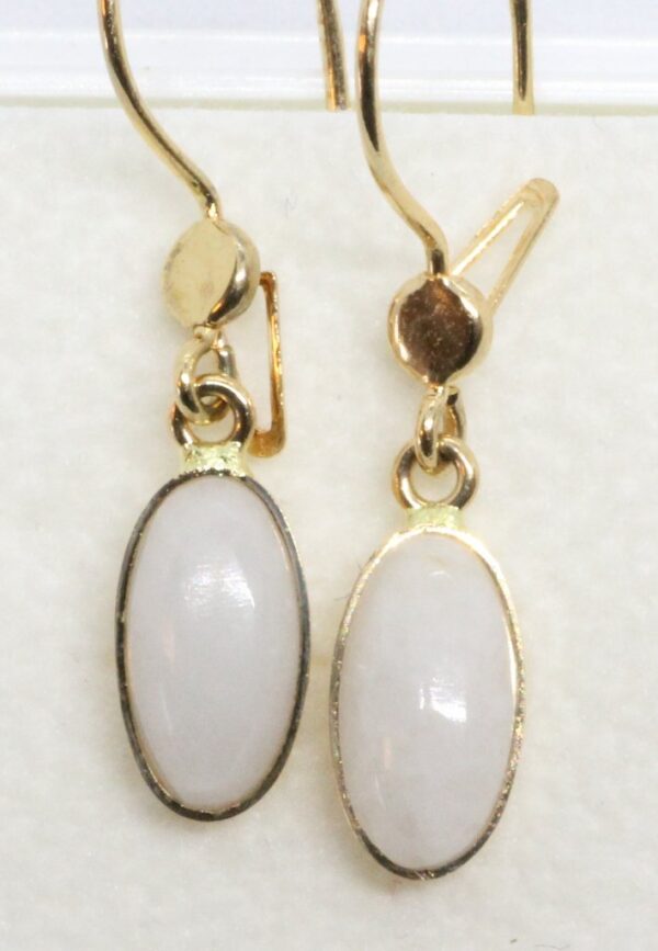 Lumikvartsi korvakorut Lemmenjoki kultaseppä Alhonen uusi