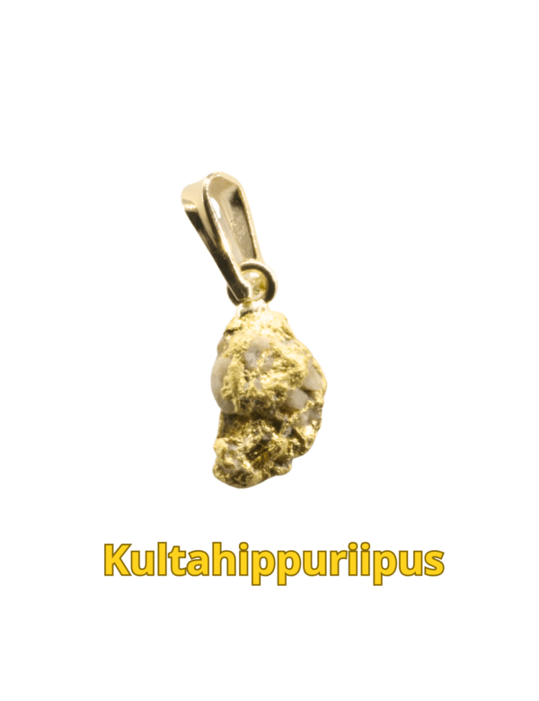 Kultahippuriipus Lemmenjokikoru 0.50g Arctic Gold Alhonen