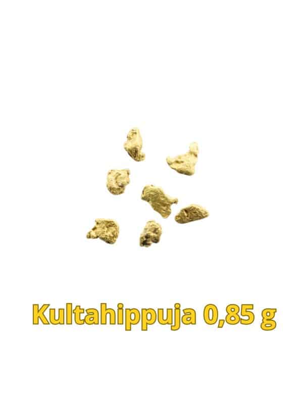 Kultahippuja 0.85g 7kpl pituudet 3-4mm Lapista