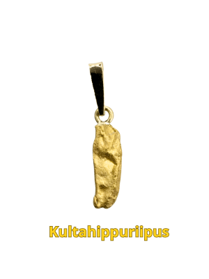 Kultahippuriipus Lemmenjokikoru 0.58g Arctic Gold Alhonen