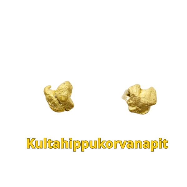 Kultahippu korvanapit(2kpl) 5.5mm Arctic Gold Lemmenjoki Alhonen