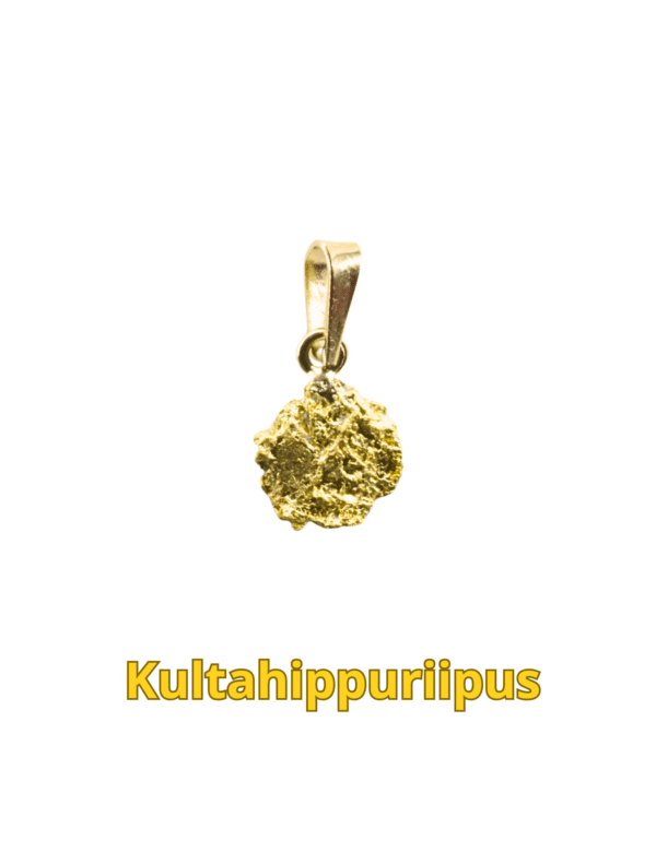 Kultahippu riipus Lemmenjoki koru 0.31g Alhonen Arctic