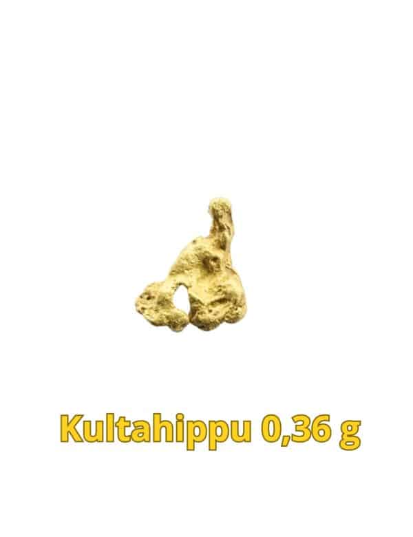 Kultahippu 0.36gr 6x8mm Arctic Gold Lappi