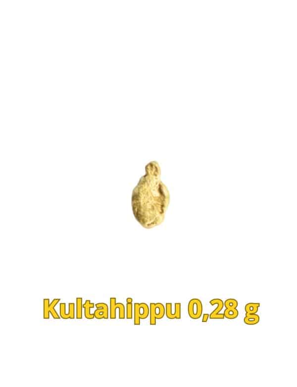 Kultahippu 0.28g 3x6mm Arctic Gold Lappi