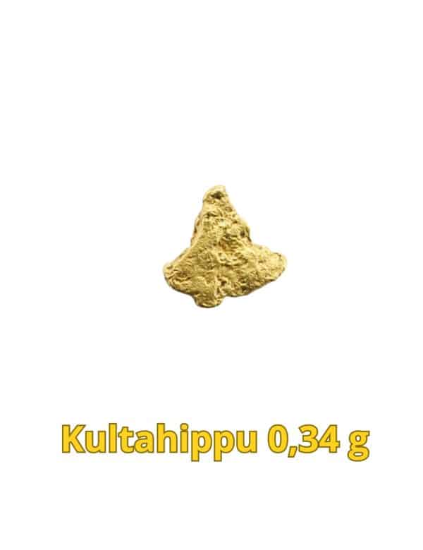 Kultahippu 0.34 g 7x7mm Arctic Gold Lappi