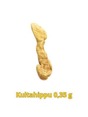 Kultahippu 0.35g 12mm Arctic Gold Lappi