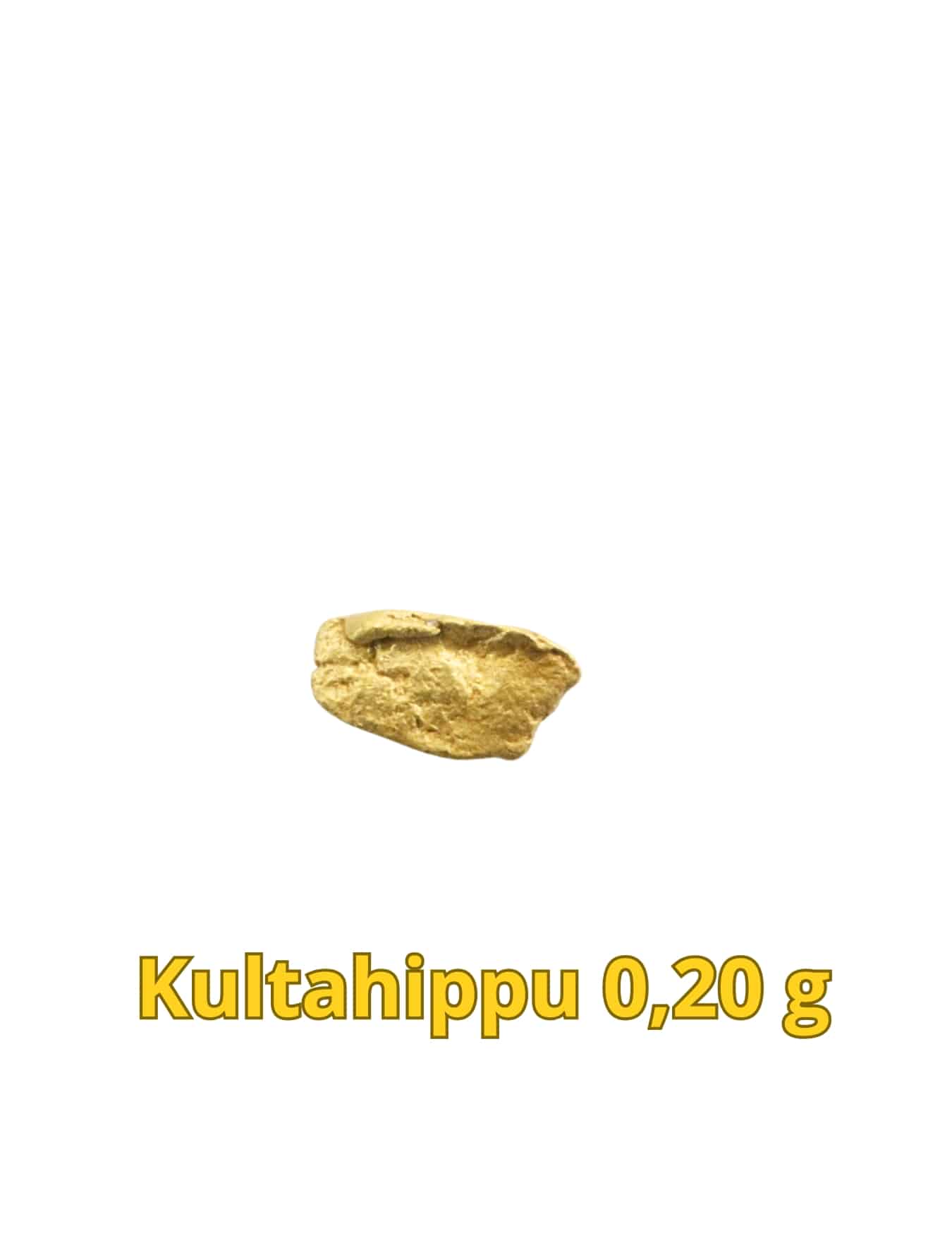 Kultahippu 0.20g 7x4mm Arctic Gold Lappi