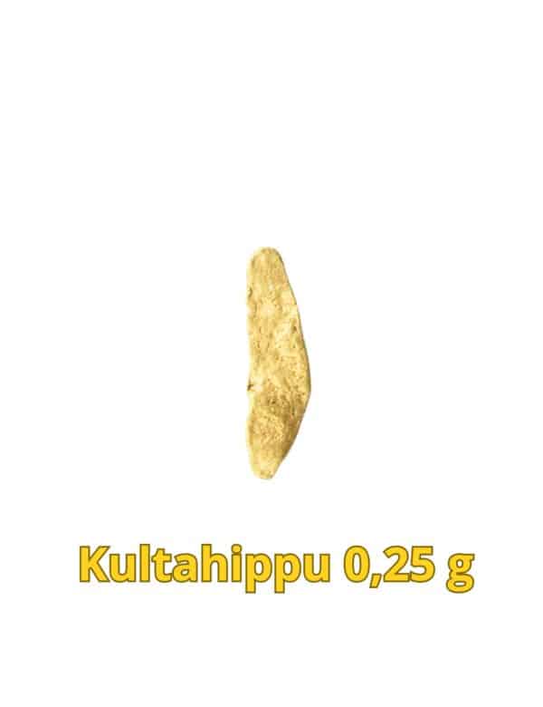 Kultahippu 0.25g 3x12mm Arctic Gold Lappi