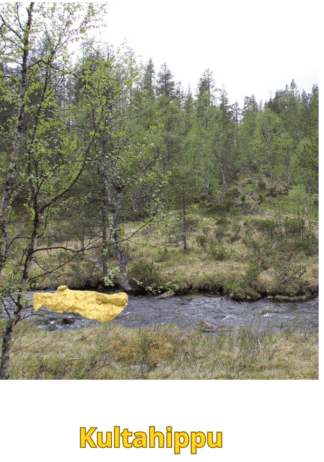 Kultahippu 0.09gr 8mm Arctic Gold