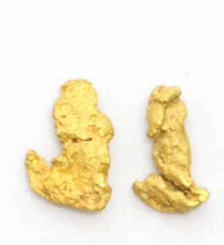 Kultahippu 2kpl 8ja9mm yht 0.48g korvakoruksi