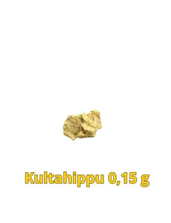 Kultahippu 0.11g 5x3mm Arctic Gold Lappi
