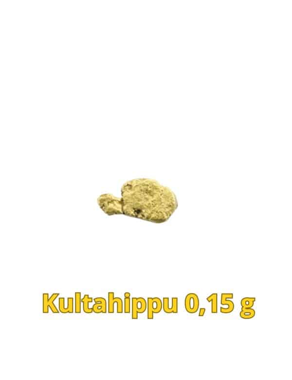 Kultahippu 0.15g 3x6mm Arctic Gold Lappi