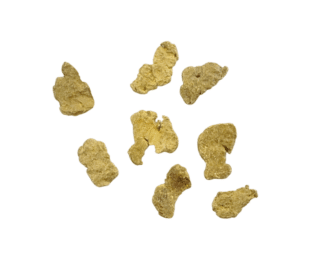 Kultahippuja 0.34g 8kpl  3-5mm Lapista