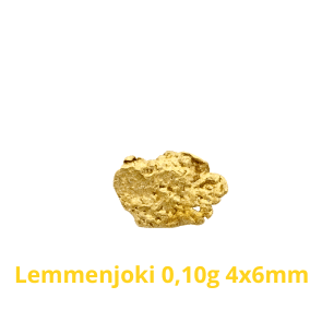 Kultahippu 0.10g 4x6mm Lemmenjoki Arctic Gold