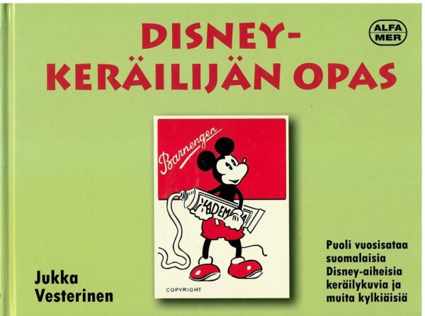 DISNEY Keräilijän opas Alfamer kirja
