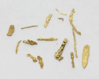 Kultahippu-hopearisti 19x13mm Arctic Gold Lappi