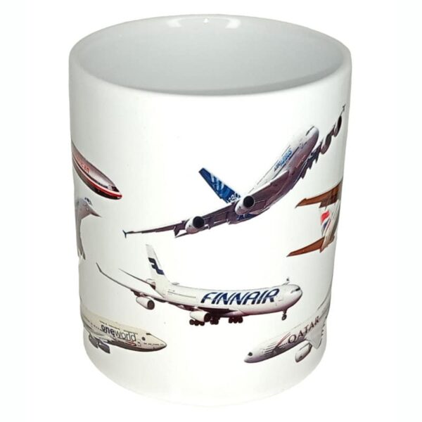 Lentokone muki RETRO MUKI sarja