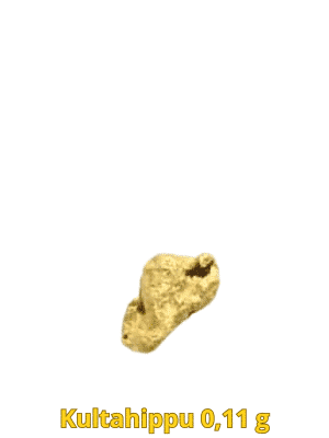 Kultahippu 0.11g 4mm Arctic Gold Lappi - Image 2