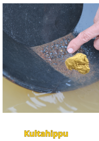 Kultahippu 0.11g 4x3mm Arctic Gold Lappi