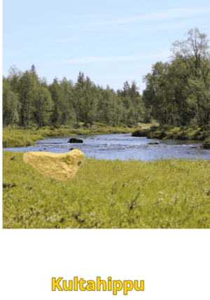 Kultahippu 0.17g 6mm Arctic Gold