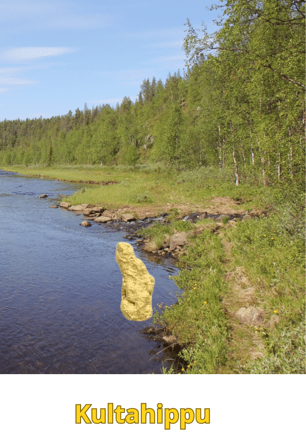 Kultahippu 0.17g 7x3mm Arctic Gold