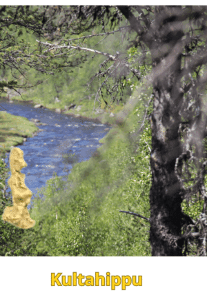 Kultahippu 0.17g 8mm Arctic Gold