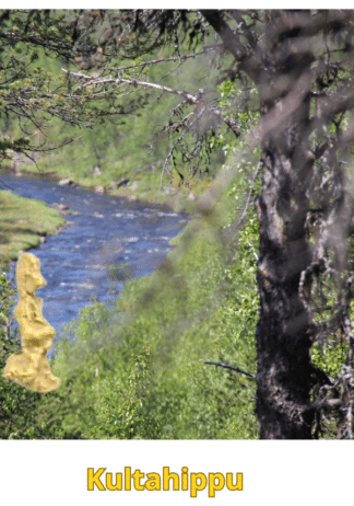 Kultahippu 0.17g 8mm Arctic Gold