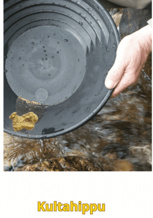 Kultahippu 0.18g 3x5mm Arctic Gold Lappi