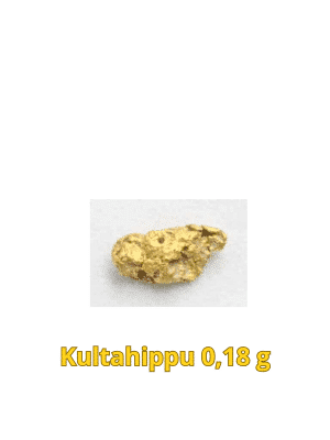 Kultahippu 0.18g 6x4mm Arctic Gold Lappi - Image 2