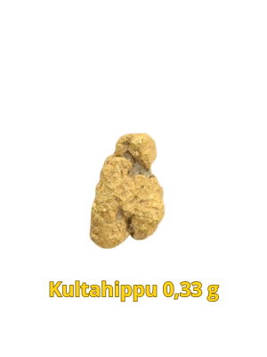 Kultahippu 0.33g 4x6mm Arctic Gold Lappi