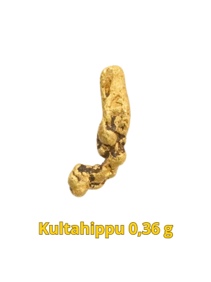 Kultahippu 0.36g 11mm Arctic Gold Lappi