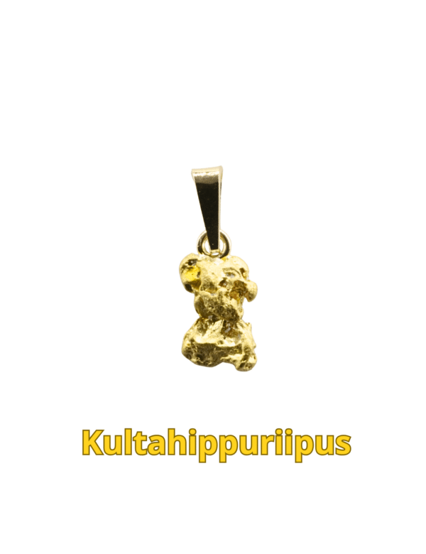 Kultahippuriipus Lemmenjokikoru 0.56g Arctic Gold Alhonen