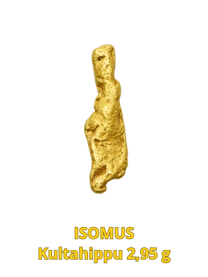 ISOMUS Kultahippu 2.95g 24mm Arctic Gold Lappi