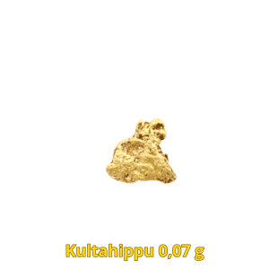 Kultahippu 0.07g 4x3mm Lemmenjoki Arctic Gold - Image 2