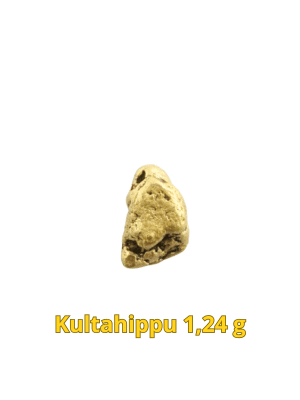 Kultahippu 1.24g 3x5x8mm Lemmenjoki Arctic Gold