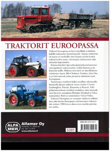 Traktorit Euroopassa; Alfamer -kirja - Image 2