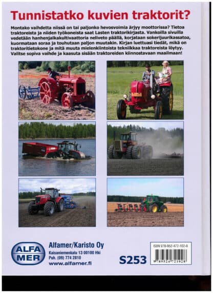 Lasten Traktorikirja; Alfamer -kirja - Image 2