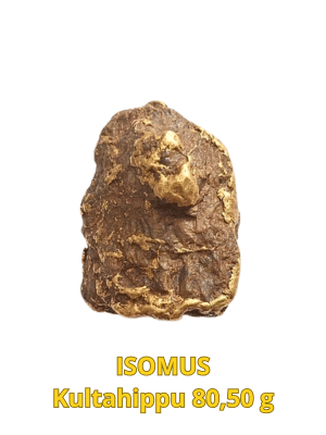 ISOMUS Kultahippu 80.50g 43x30x25mm Lemmenjoki