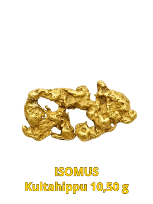 ISOMUS Kultahippu Poronvasa 10.50g 32x16x4mm Lemmenjoki
