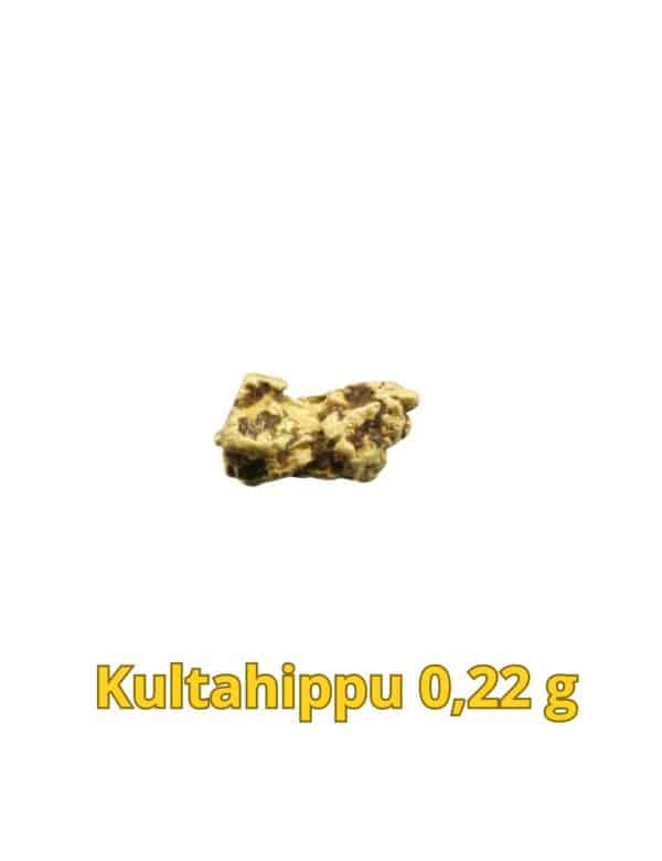 Kultahippu 0.22g 4x6mm Lemmenjoki Arctic Gold