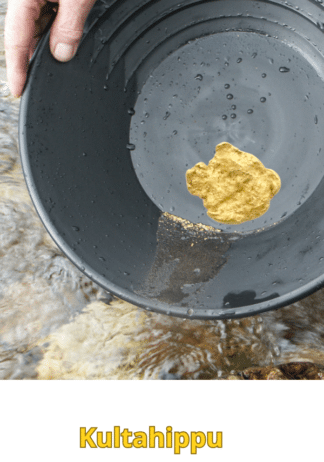 Kultahippu 0.17g 5x6mm Lemmenjoki Arctic Gold