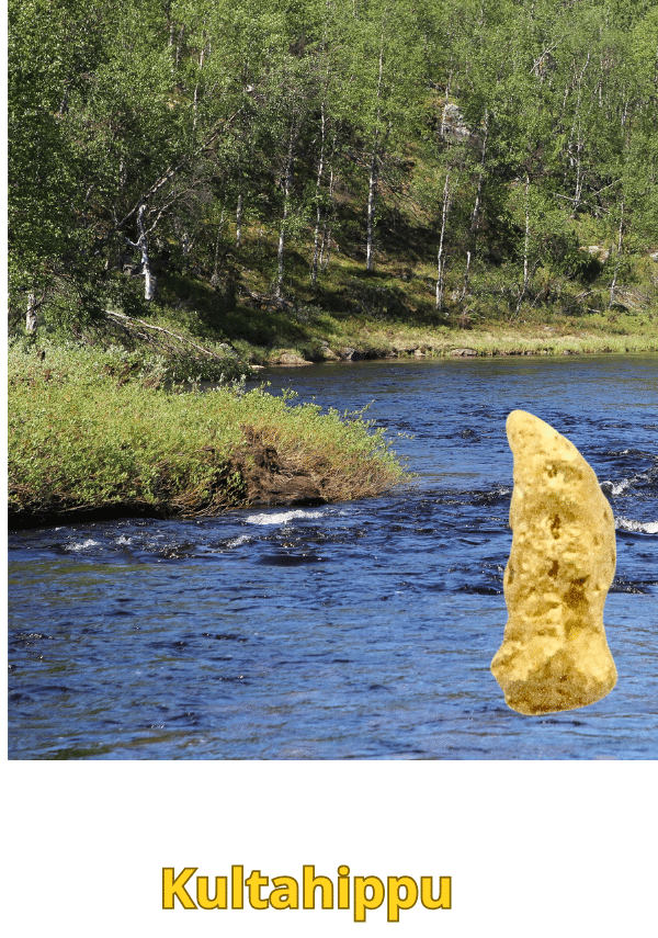 Kultahippu 0.17g 6mm Lemmenjoki Arctic Gold