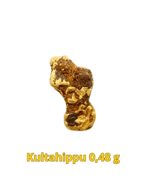 Kultahippu 0.48g 5x9mm Lemmenjoki Arctic Gold