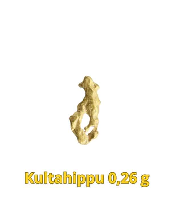 Kultahippu 0.26g 4x10mm Lemmenjoki Arctic Gold