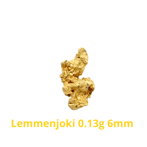 Kultahippu 0.13g 6mm Lemmenjoki Arctic Gold