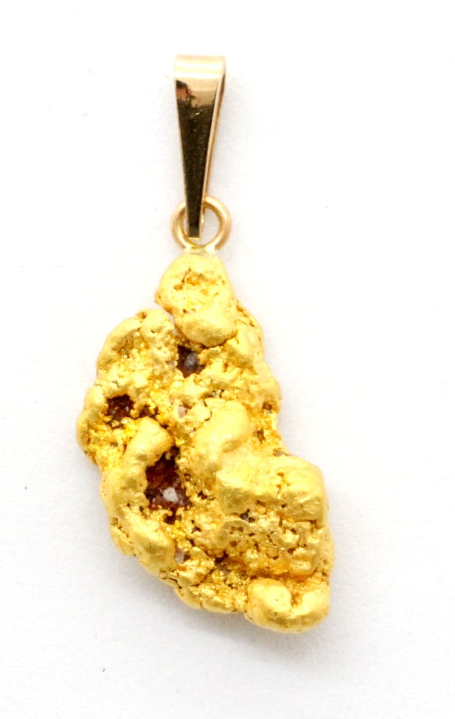 Kultahippuriipus 9.11g 23x12x6mm Lemmenjoki Arctic Gold