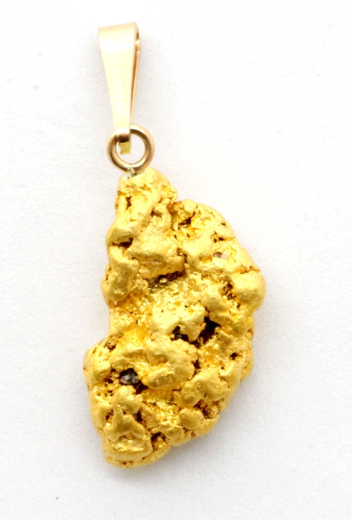 Kultahippuriipus 9.11g 23x12x6mm Lemmenjoki Arctic Gold