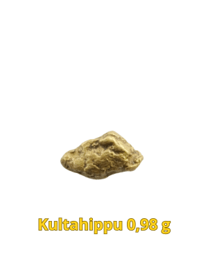 Kultahippu 0.98g 3x5x9mm Lemmenjoki Arctic Gold