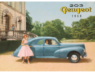 Peugeot 203 1958 - myyntiesite